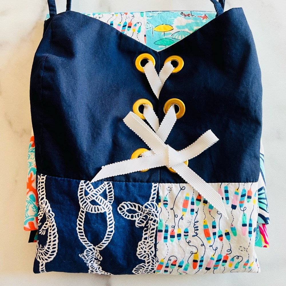 (Sold) Lilly Pulitzer Patchwork Summer Dress, NWOT